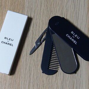 Beauty GWP Hair Comb, Mirror & Scissor set  New